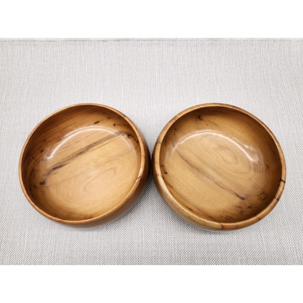 Oregan Mytlewood Chalet Vintage Wood Bowl 6 Inch